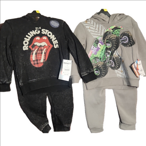 Set Of 2 Two Piece Sweat Suit Outfits Size 3T